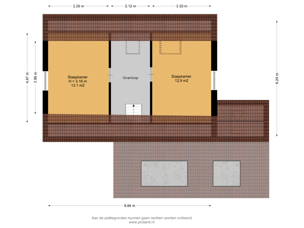 Bekijk plattegrond van 2e Verdieping van Elstar 9