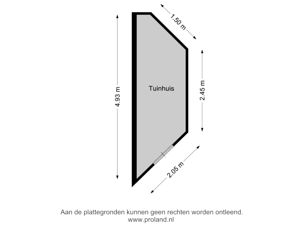 Bekijk plattegrond van Tuinhuis 2 van Elstar 9