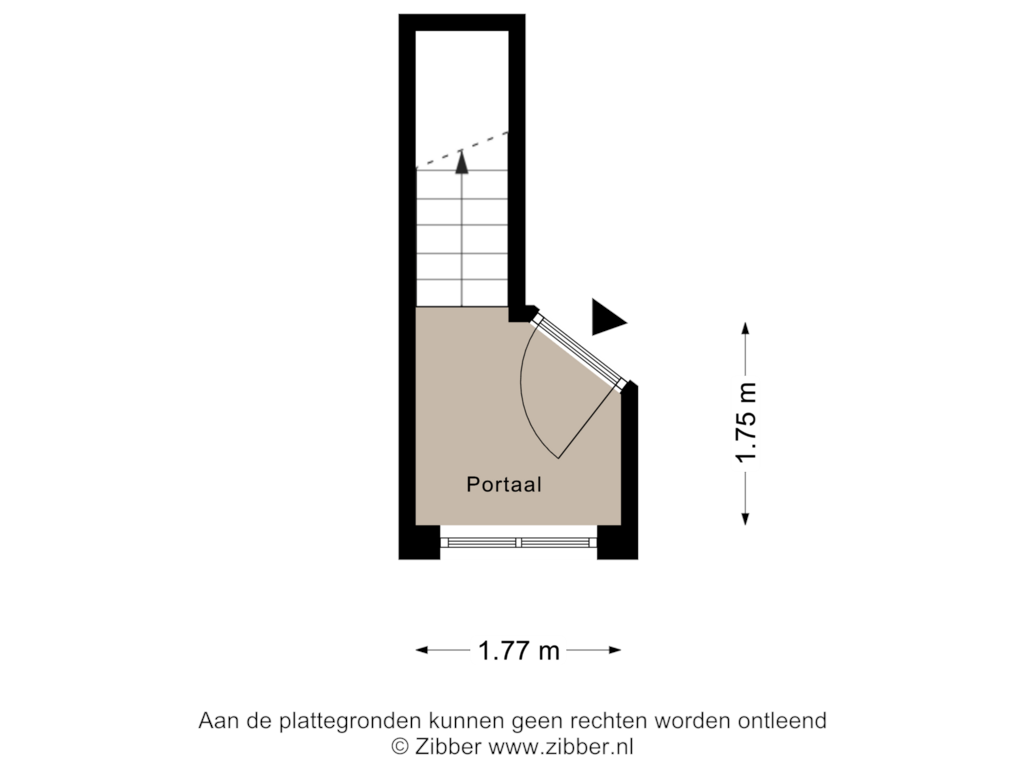 Bekijk plattegrond van Eerste Verdieping van Eburonenweg 57-C