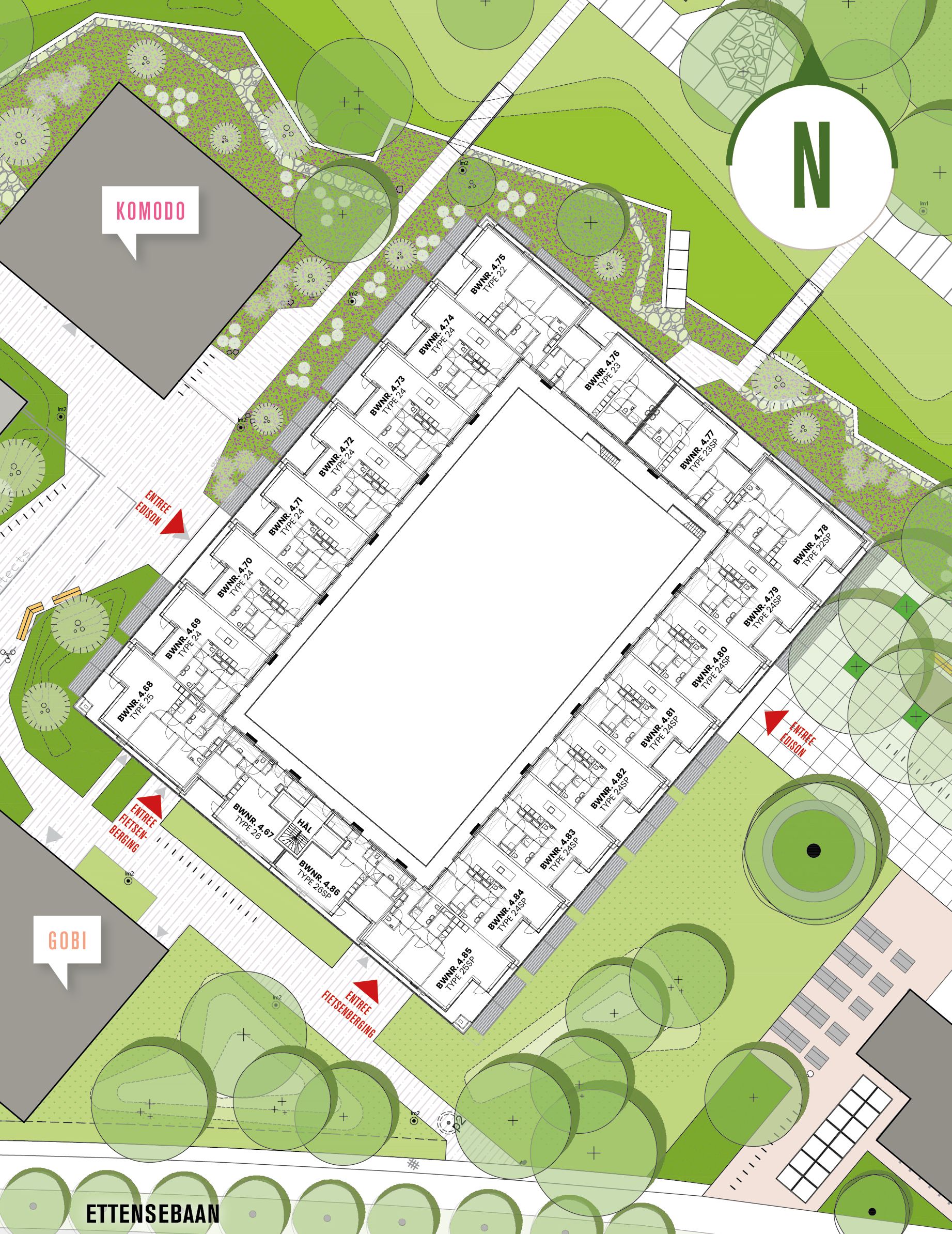 Foto 18 van Blossem Edison - 90 appartementen - Openhuis 2 april 17:00-18:00 uur! 