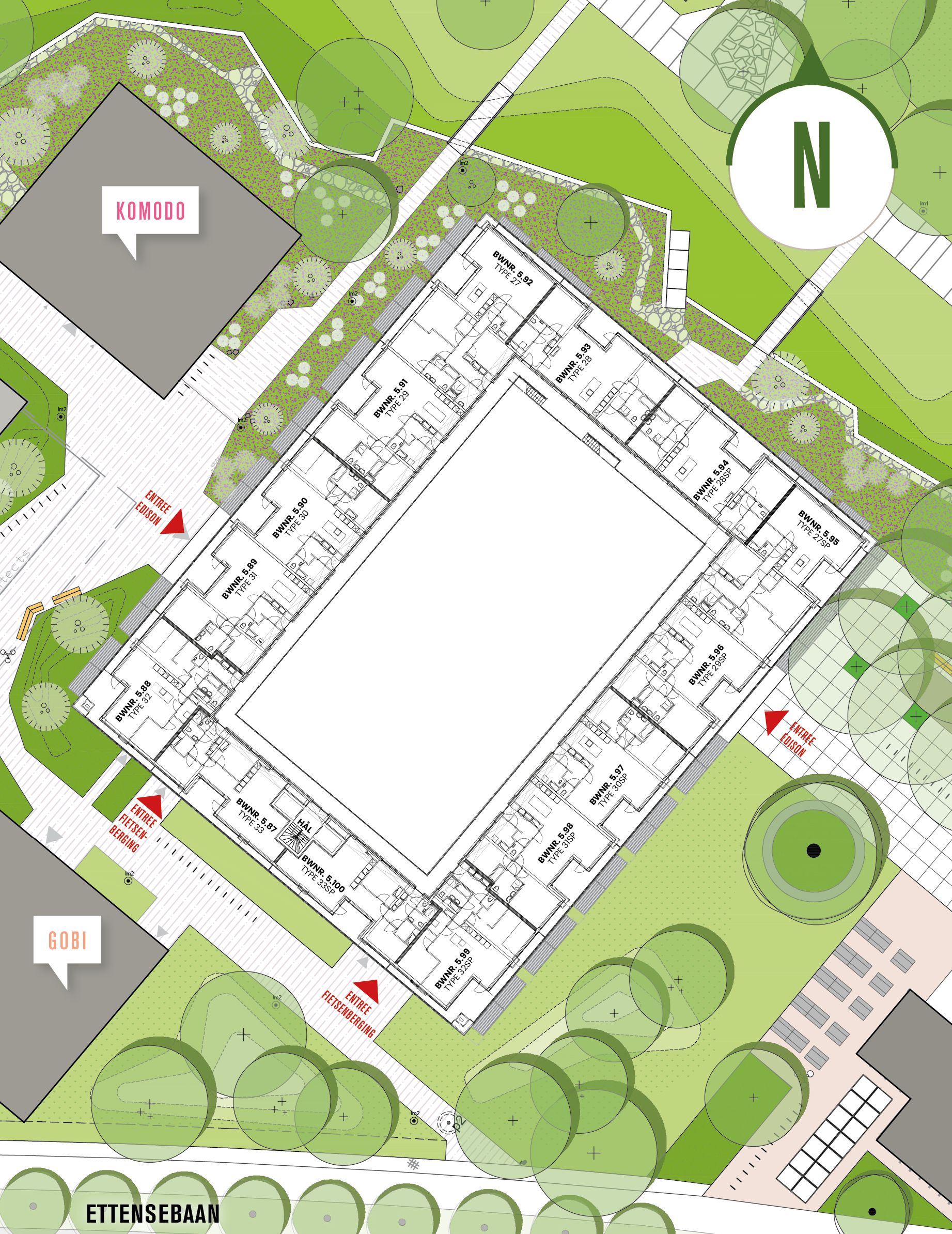 Foto 19 van Blossem Edison - 90 appartementen - Openhuis 2 april 17:00-18:00 uur! 