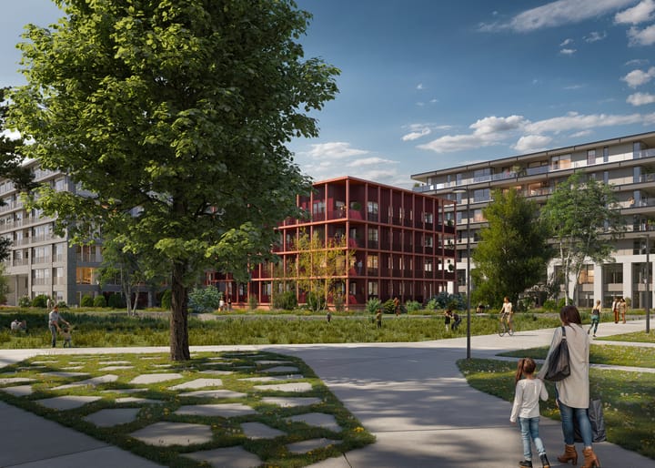 Image of BLOSSEM Edison - Type 14sp | Appartement Apartment with shared street entrance