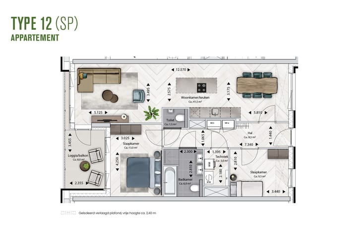 Foto 10 van BLOSSEM Edison - Appartement (Bouwnr. 2.42)