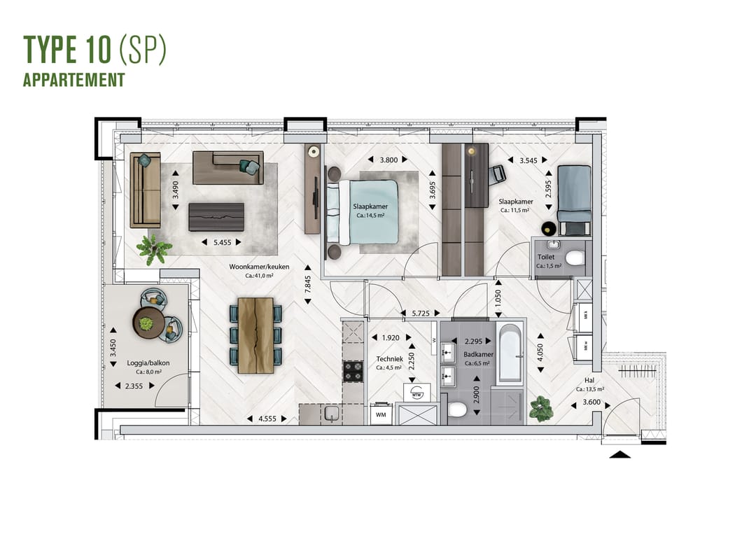 Foto 11 van BLOSSEM Edison - Appartement (Bouwnr. 2.38)