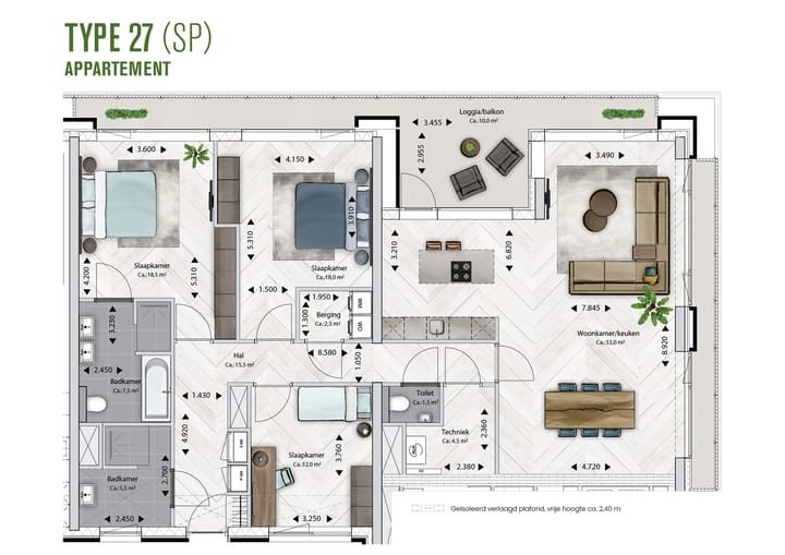 Foto 11 van BLOSSEM Edison - Appartement (Bouwnr. 5.92)