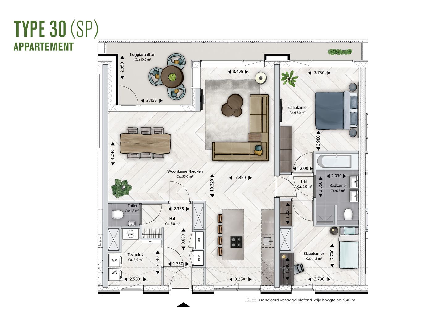 Foto 10 van BLOSSEM Edison - Appartement (Bouwnr. 5.97)