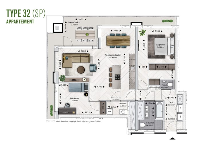 Photo 10 of BLOSSEM Edison - Appartement (Bouwnr. 5.99)