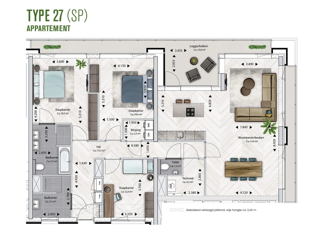 Foto 11 van BLOSSEM Edison - Appartement (Bouwnr. 5.95)