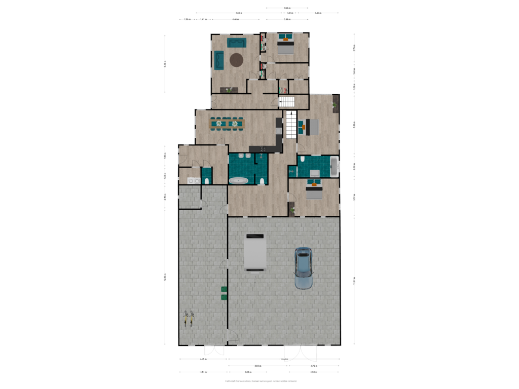 Bekijk plattegrond van Begane grond van Hoofdweg 240