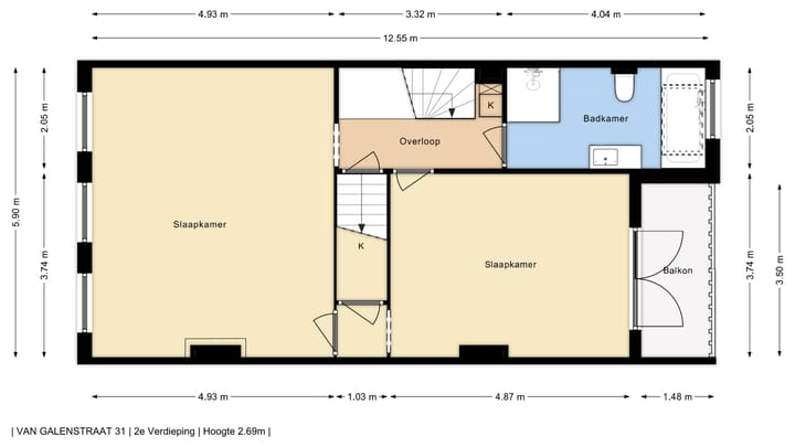 Foto 34 van Van Galenstraat 31