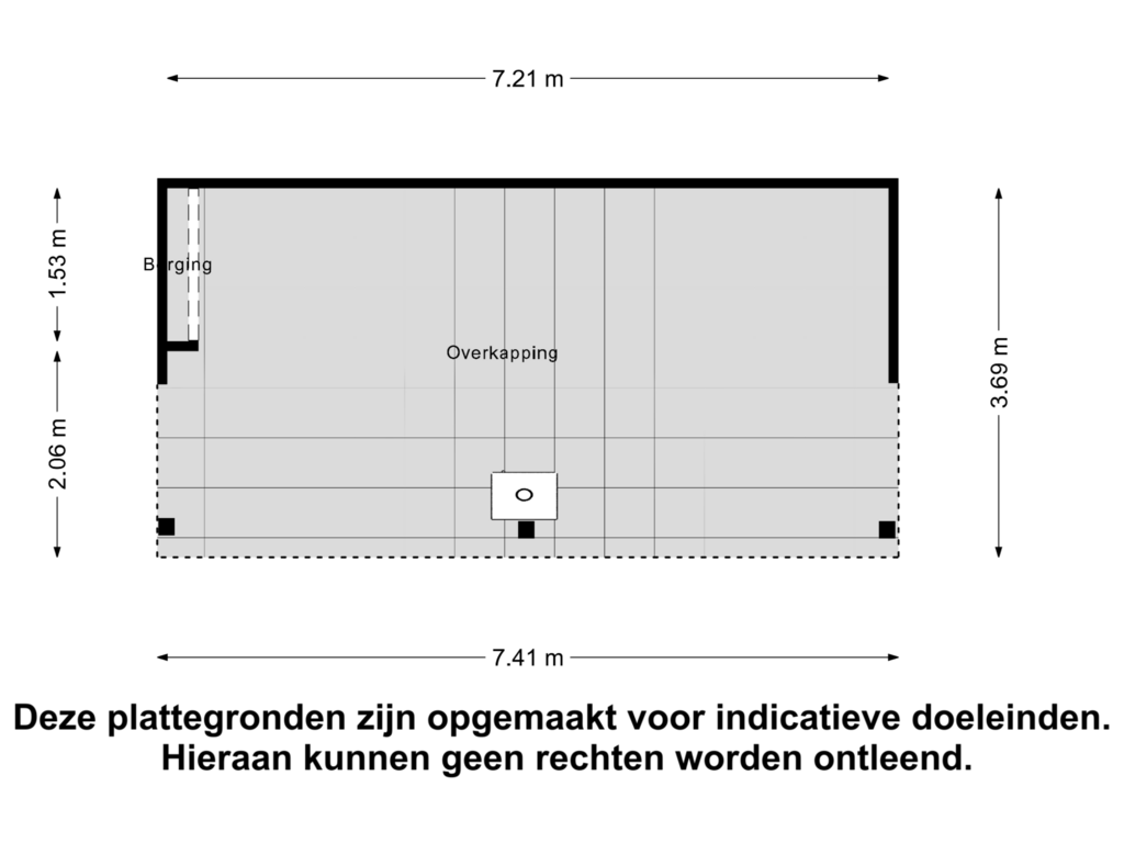 Bekijk plattegrond van Overkapping van Viool 1