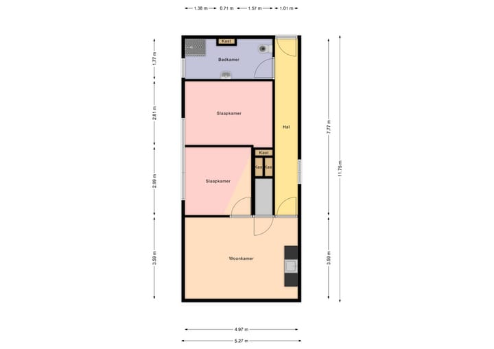 Foto 16 van Meester Arendstraat 1-B