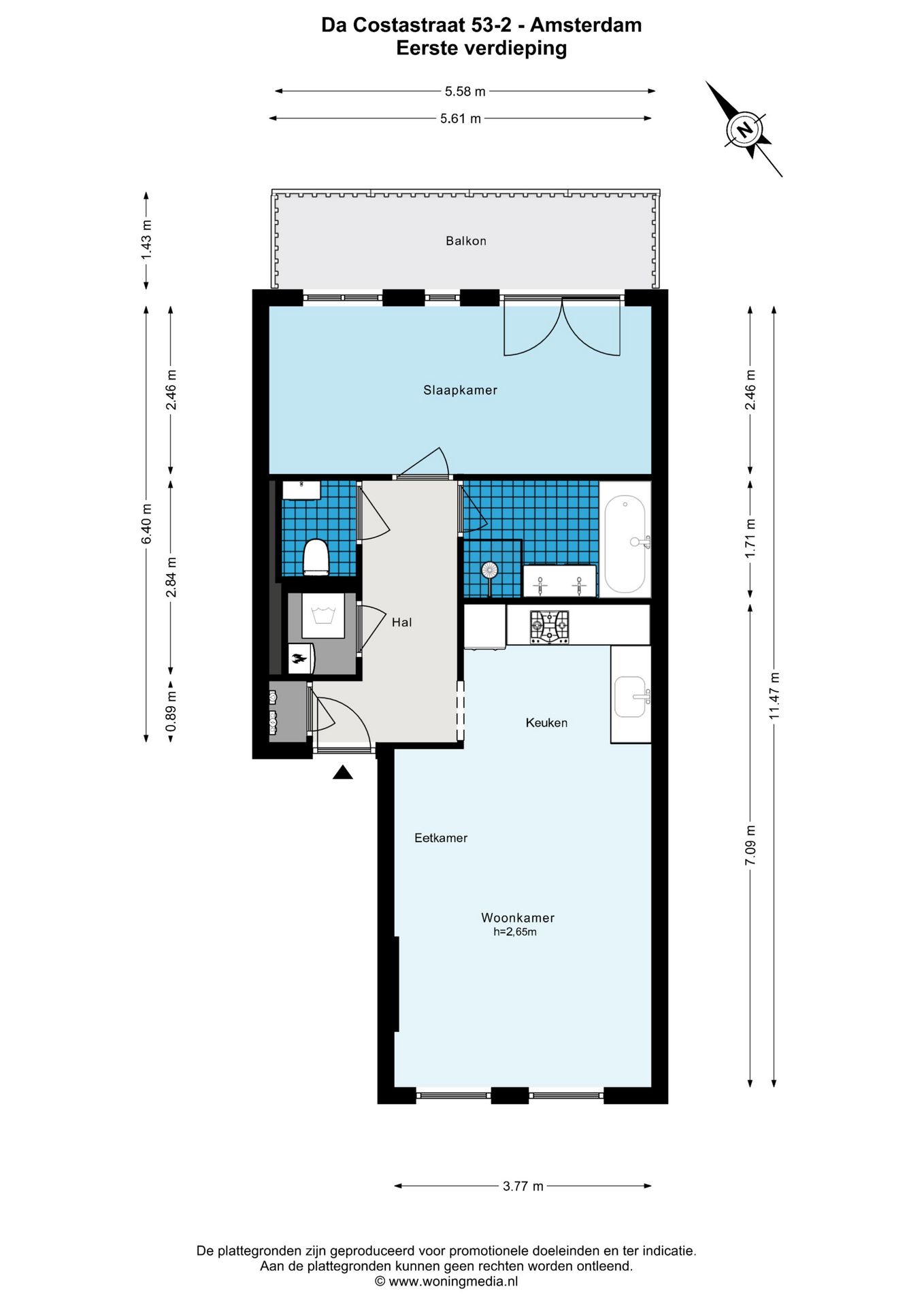 Foto 21 van Da Costastraat 53-2