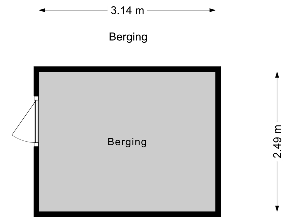 Bekijk plattegrond van Berging van Snoekbaarssingel 10