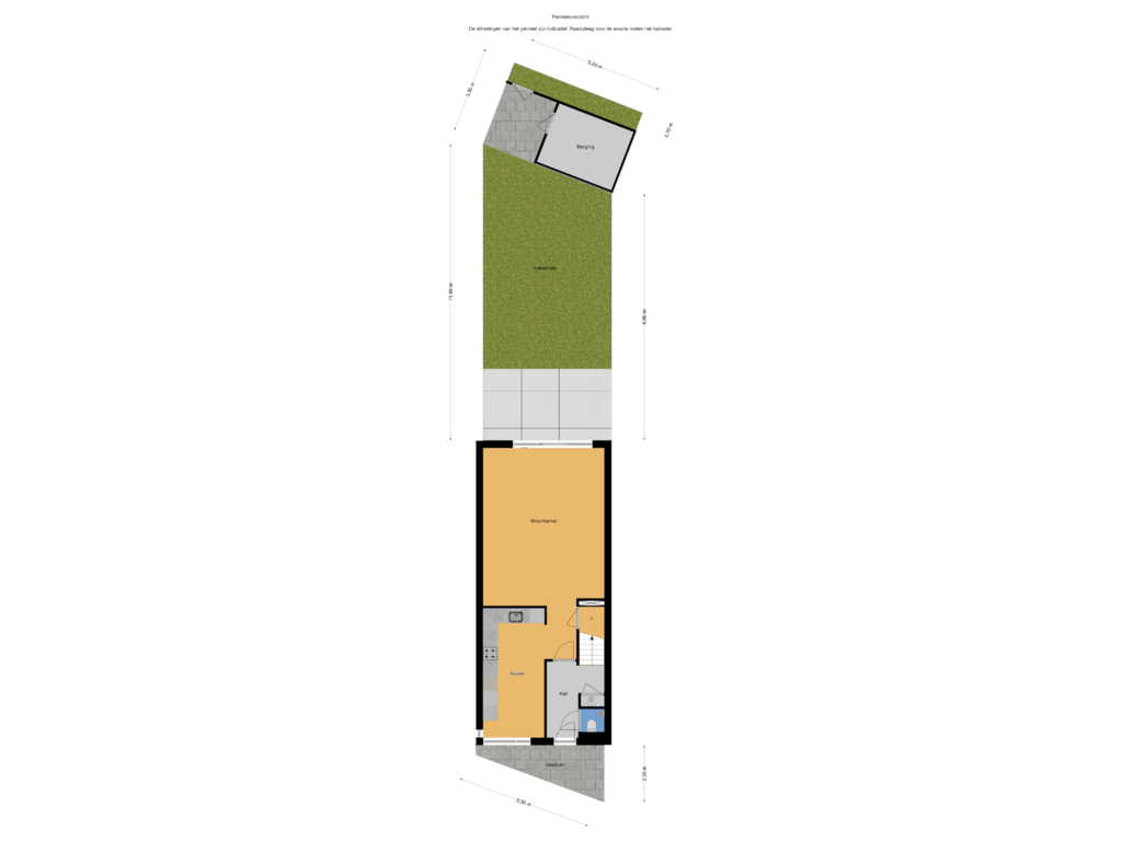 Bekijk plattegrond van Perceeloverzicht van Snoekbaarssingel 10