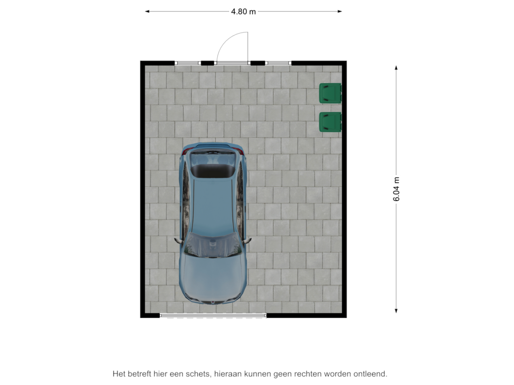 Bekijk plattegrond van Garage van Klaas de Vriesstraat 7