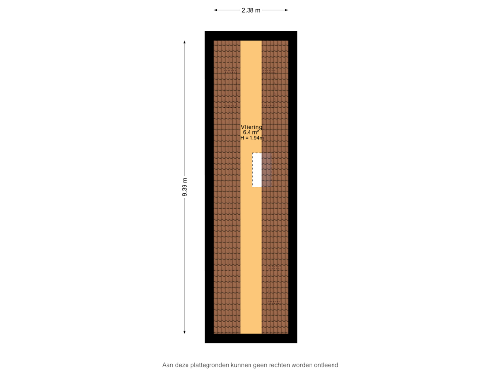 Bekijk plattegrond van Vliering van Parkstraat 36