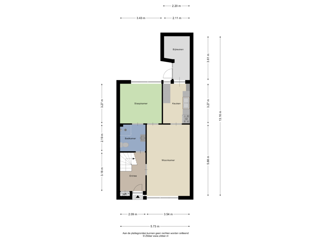 Bekijk plattegrond van Begane Grond van Antoniushof 3