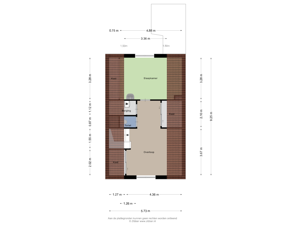 Bekijk plattegrond van Eerste Verdieping van Antoniushof 3