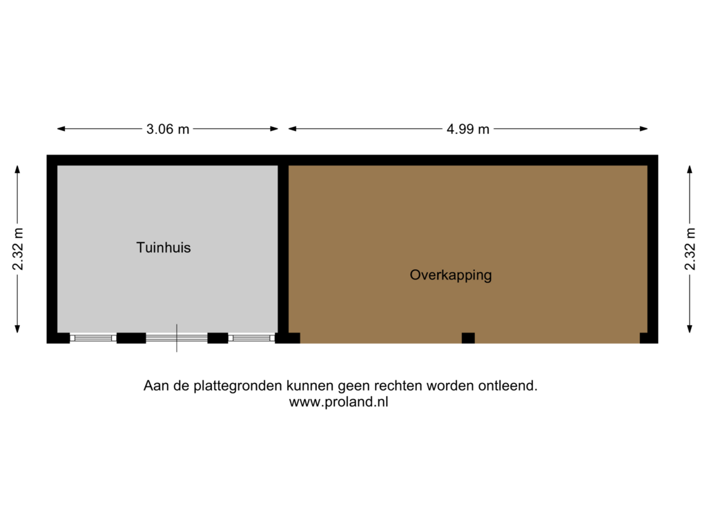 Bekijk plattegrond van Tuinhuis van Reidfoarn 39