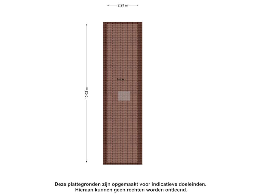 Bekijk plattegrond van Zolder van Wierbalg 1229