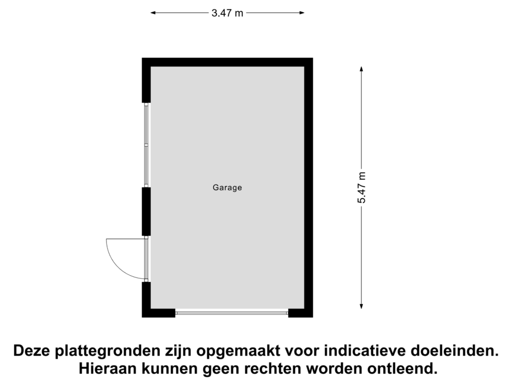 Bekijk plattegrond van Garage van Musselstraat 72