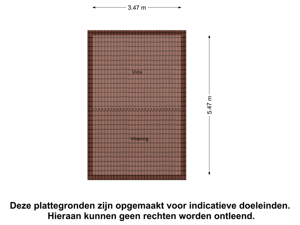 Bekijk plattegrond van Garage Vliering van Musselstraat 72