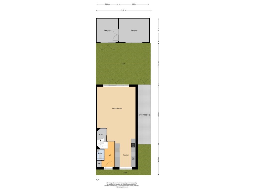 Bekijk plattegrond van Tuin van Hondemahof 2