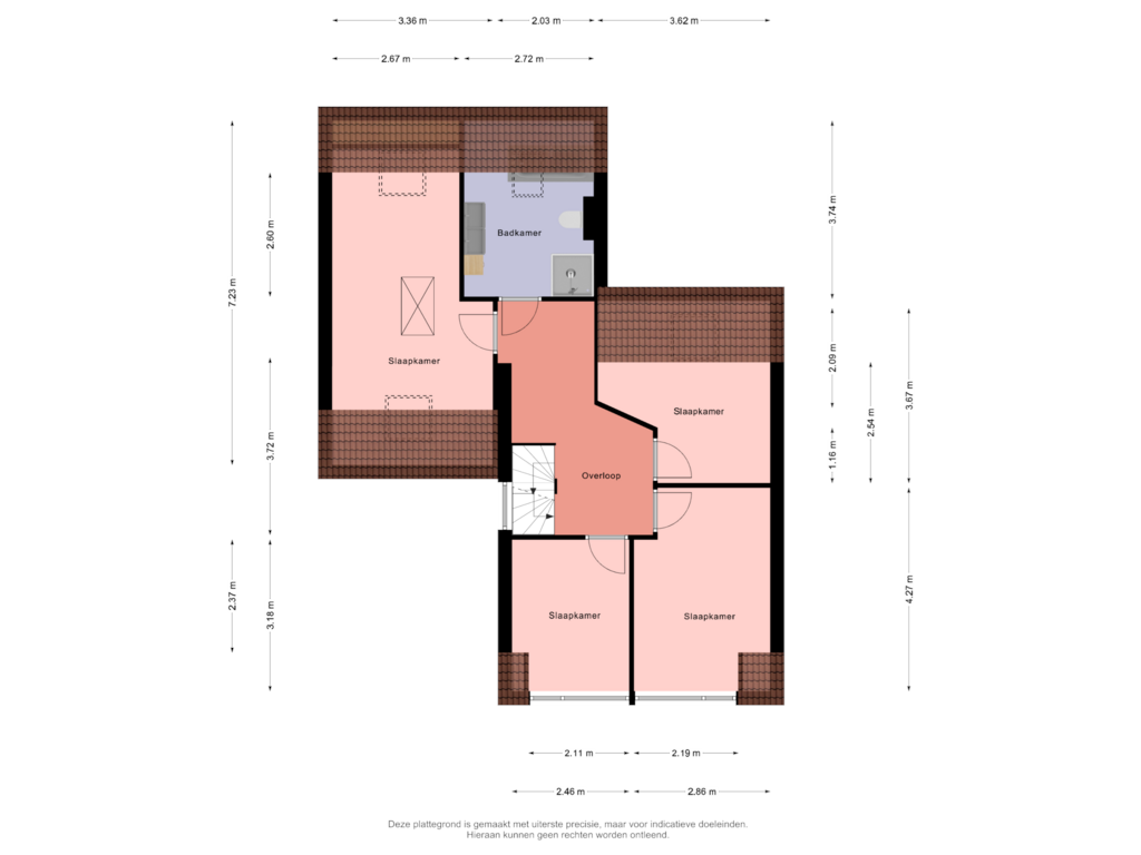 Bekijk plattegrond van 1e Verdieping van Praam 13