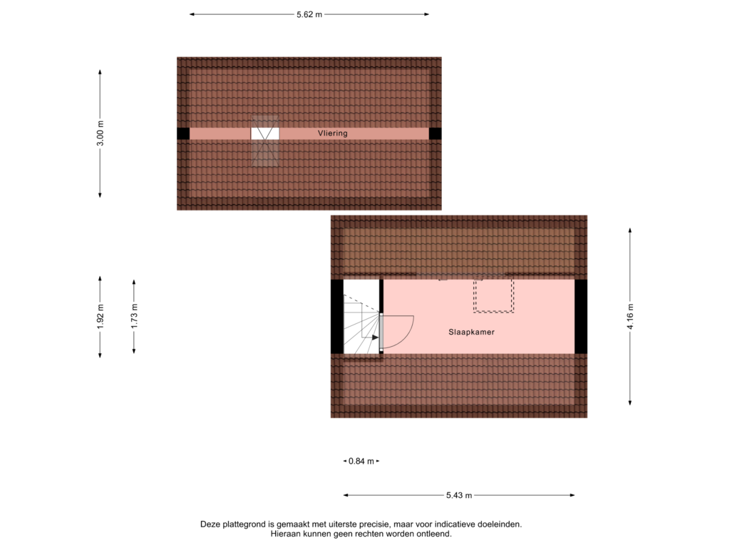 Bekijk plattegrond van 2e Verdieping van Praam 13