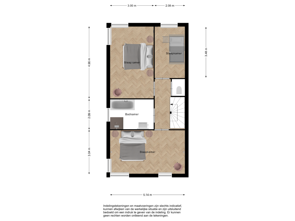 Bekijk plattegrond van Floor 1 van Madelon Lulofsstraat 28