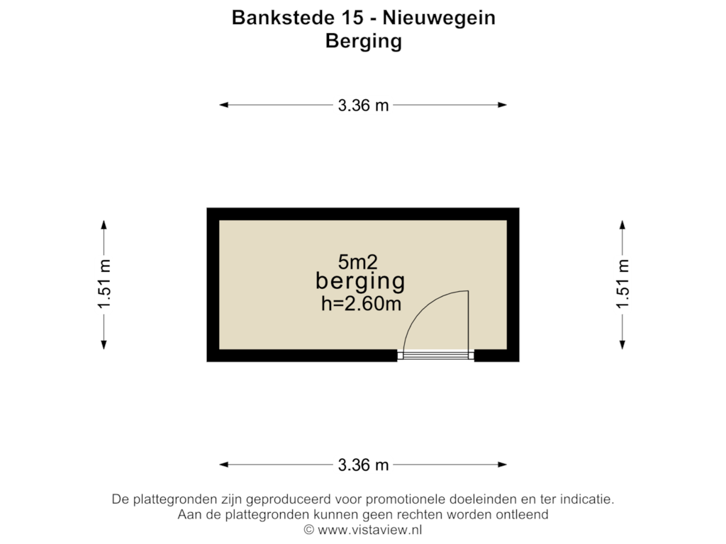 View floorplan of BERGING of Bankstede 15