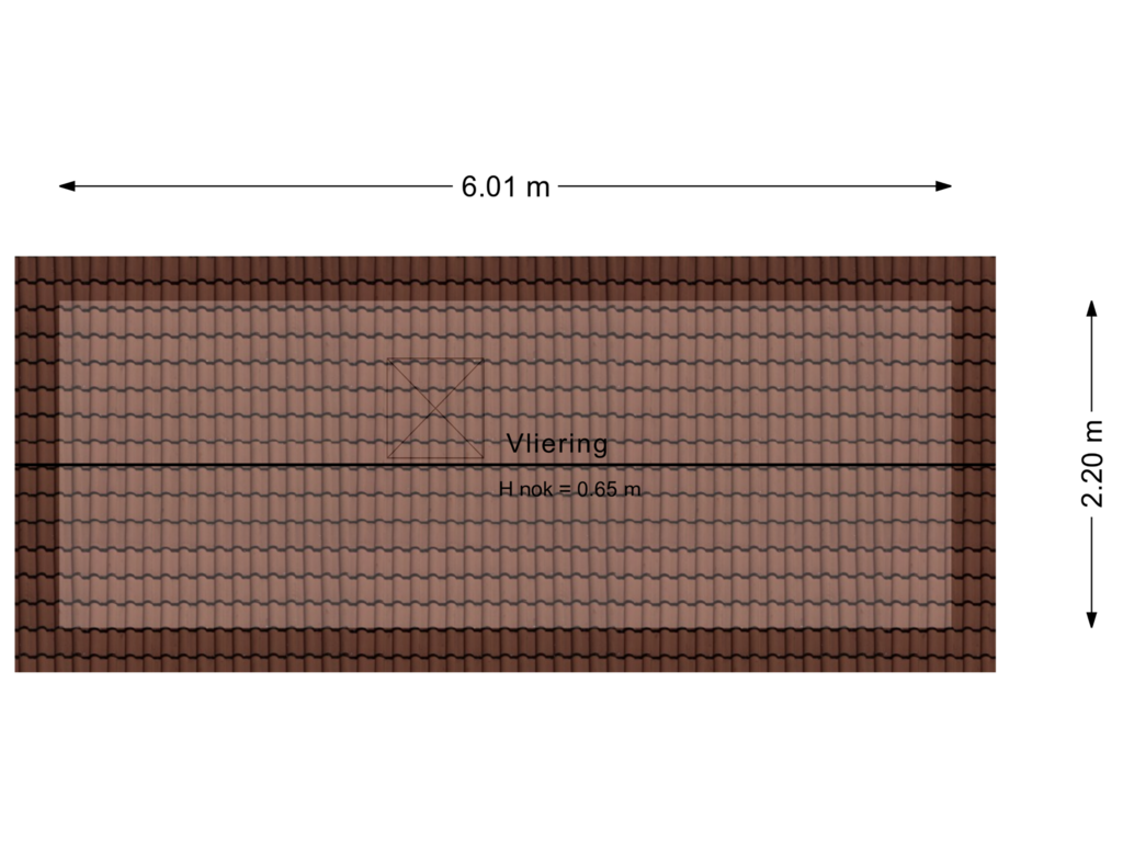 View floorplan of Vliering of Anemonenweg 18