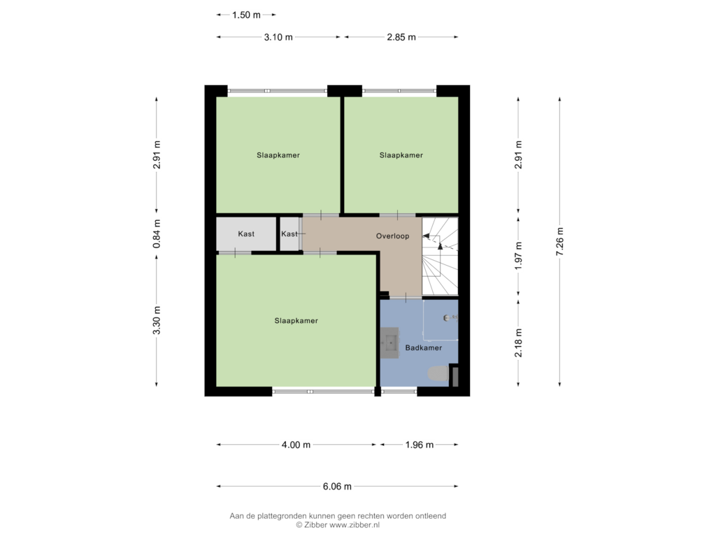 Bekijk plattegrond van Eerste verdieping van Kraaijenberg 9229