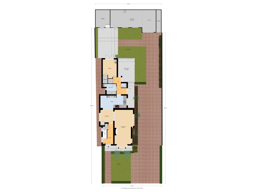 Bekijk plattegrond van Situatie van Wesselseweg 170