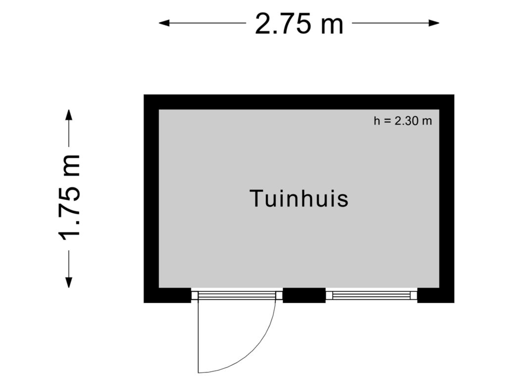 Bekijk plattegrond van Schuur van Doorzwin 5346