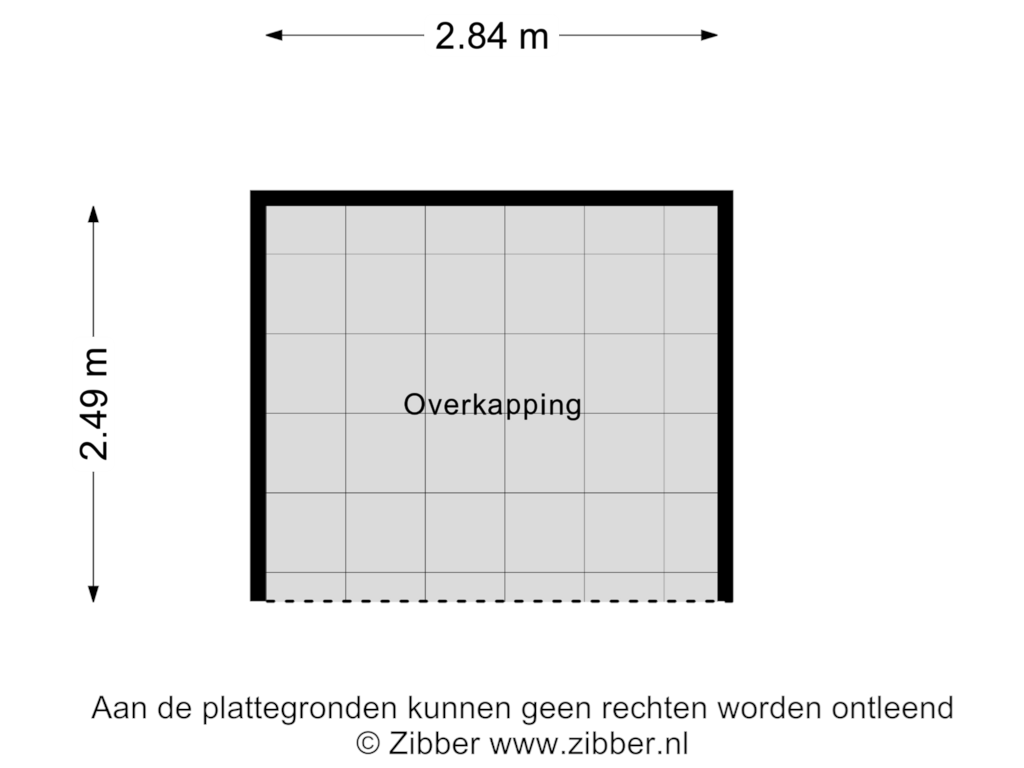 Bekijk plattegrond van Overkapping van Kanaal A NZ 67