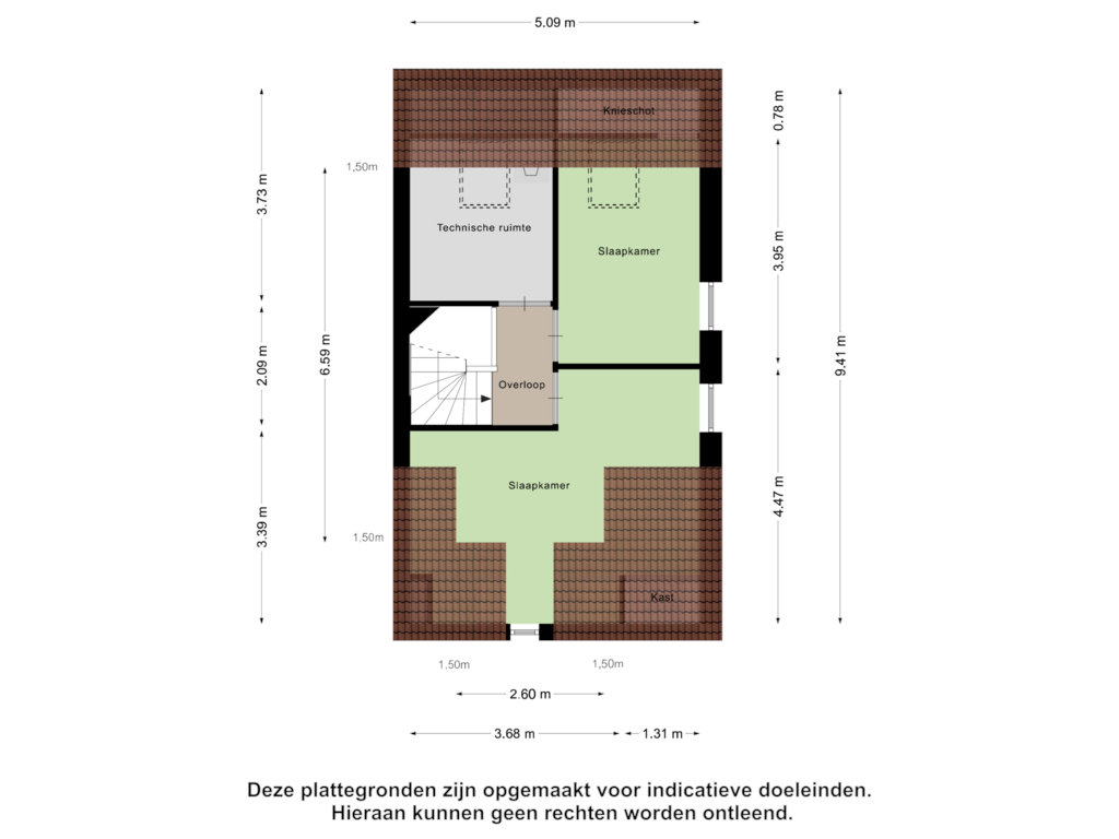 Bekijk plattegrond van Tweede Verdieping van Jazzroute 114