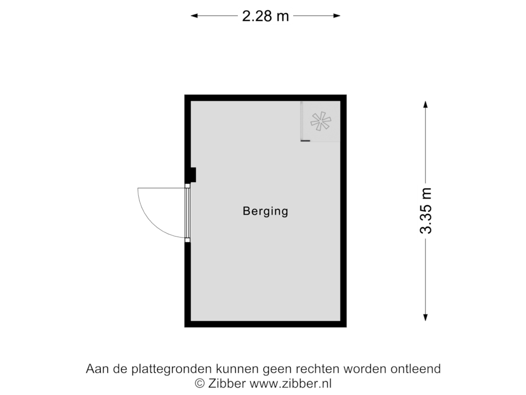 Bekijk plattegrond van Berging van van Strijenstraat 40