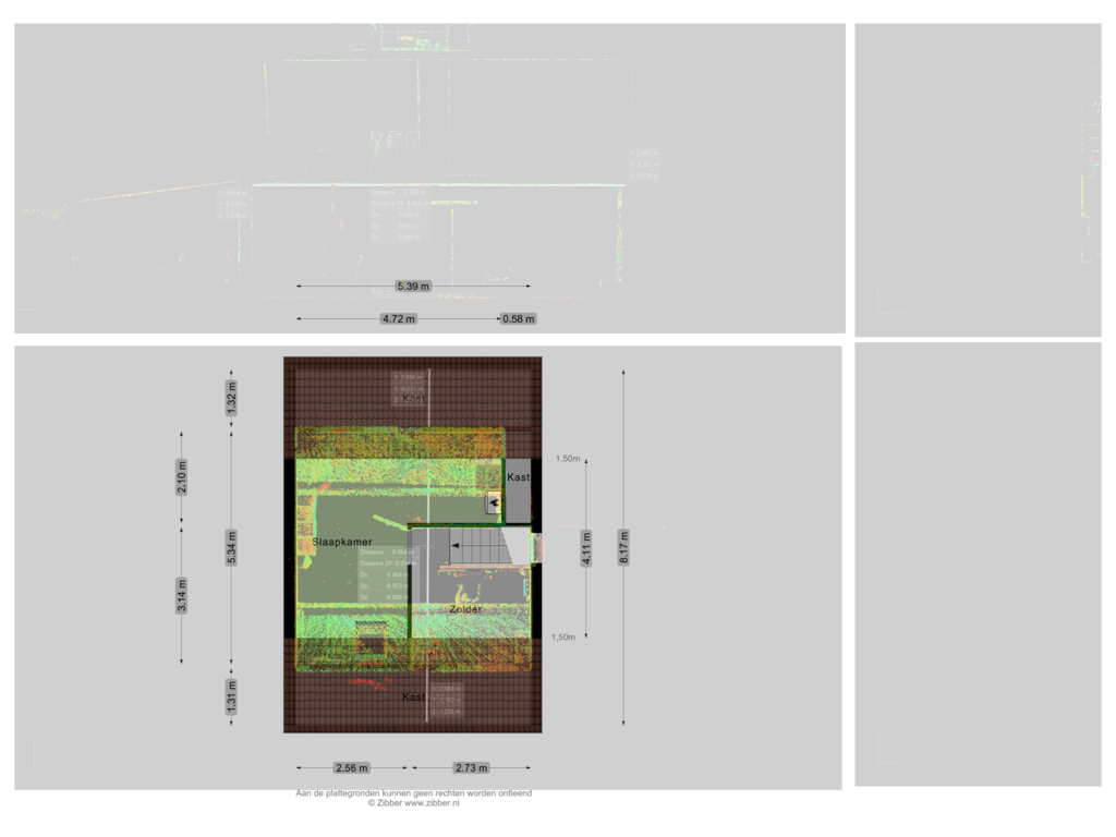 Bekijk plattegrond van Tweede Verdieping van Grimberghoek 28