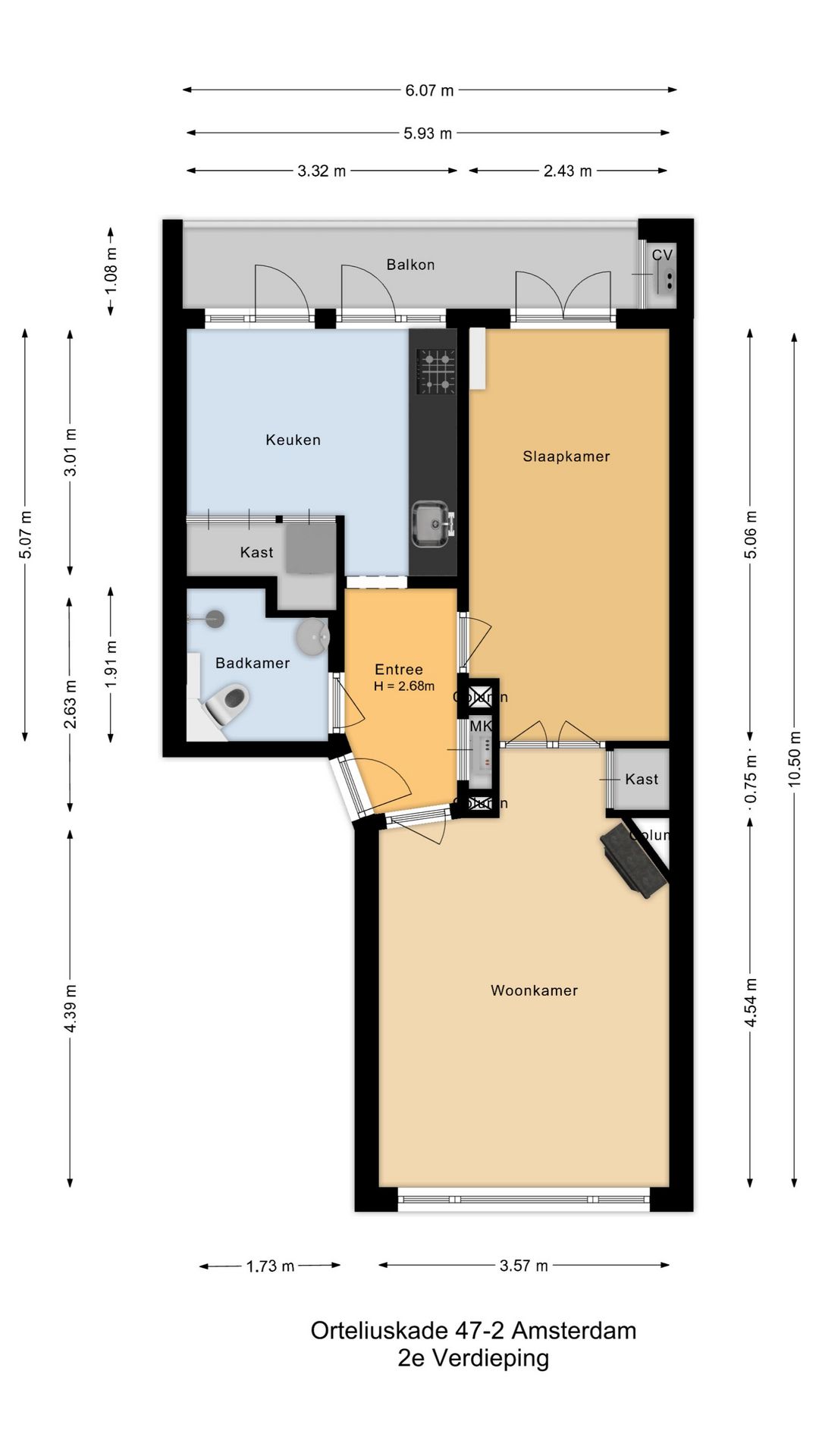 Foto 24 van Orteliuskade 47-2