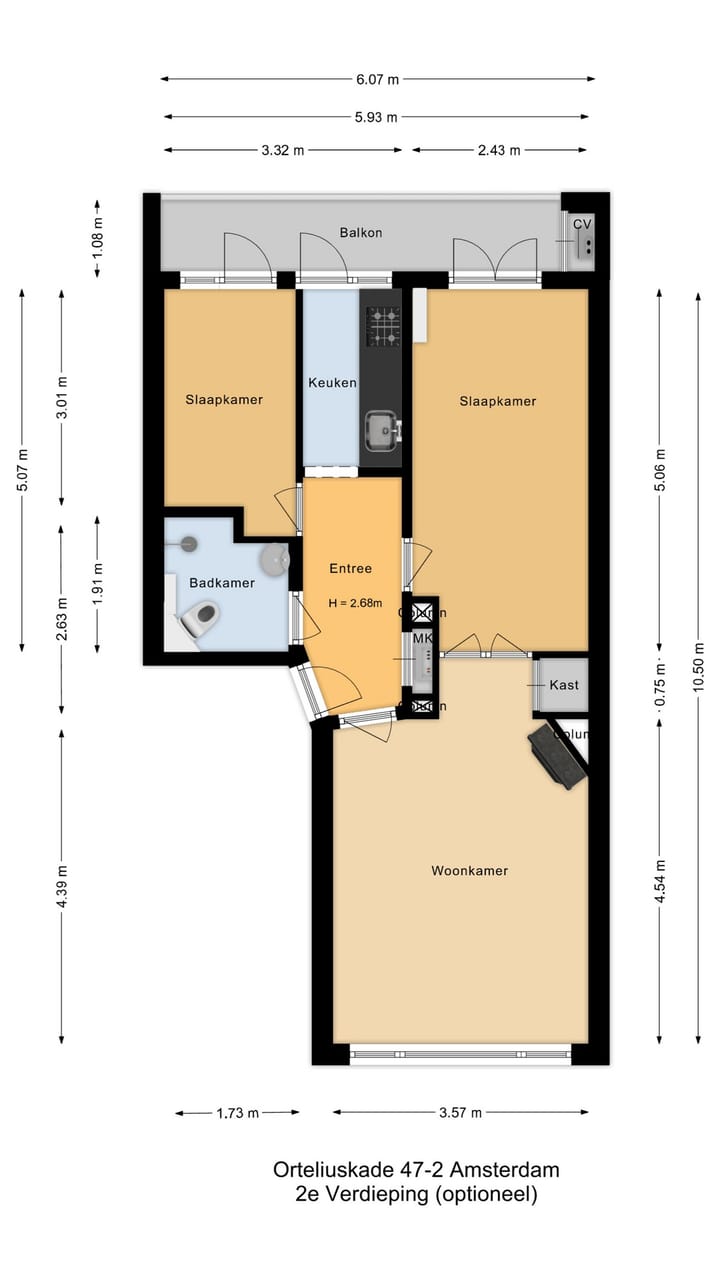 Foto 25 van Orteliuskade 47-2