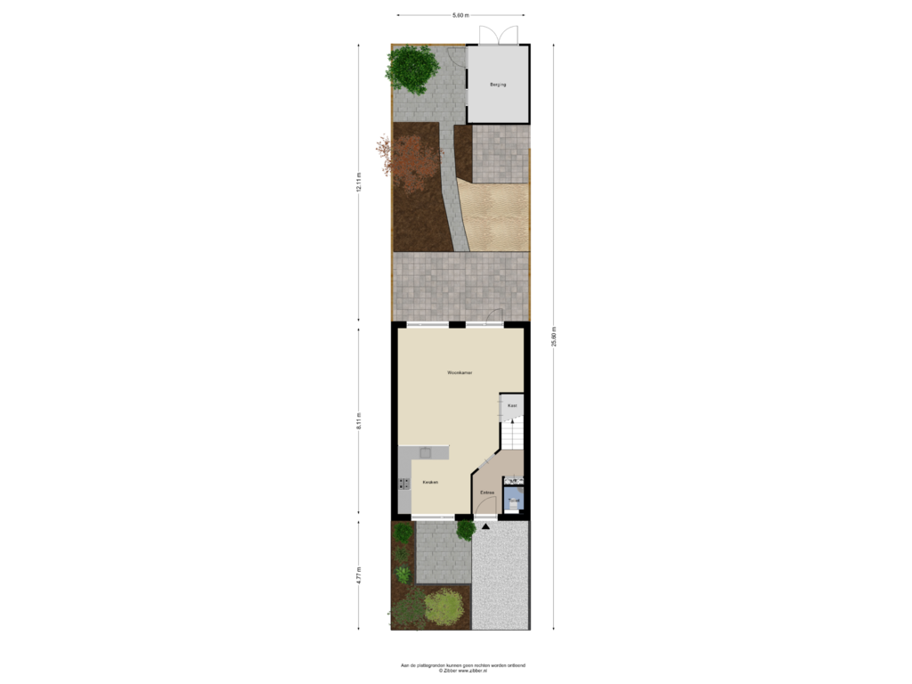 Bekijk plattegrond van Begane Grond _Tuin van Reigerskamp 449