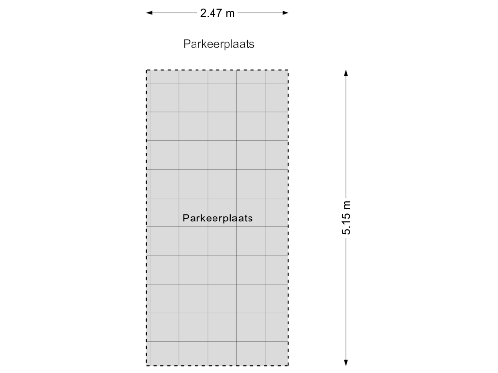 View floorplan of Parkeerplaats of Sir Winston Churchillln 289-F008