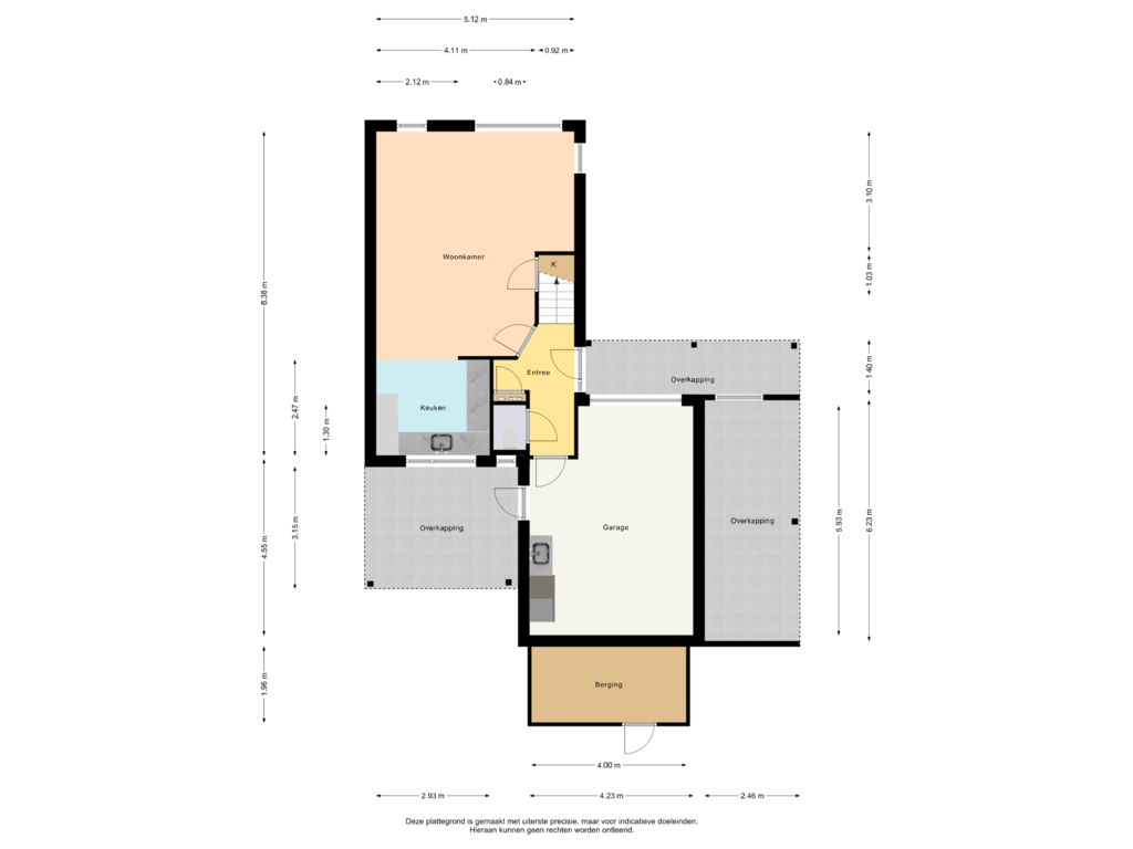 Bekijk plattegrond van Begane Grond van Noorderbocht 90