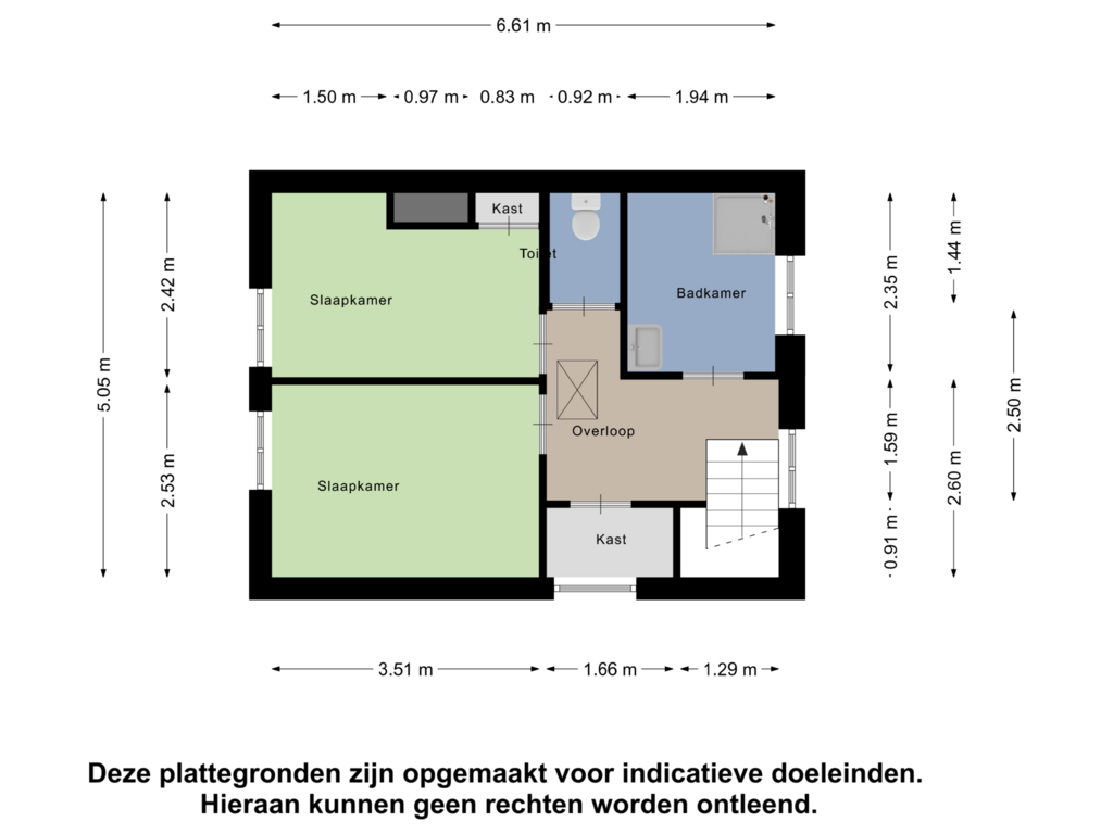 View floorplan of Eerste Verdieping of Nieuwstraat 4