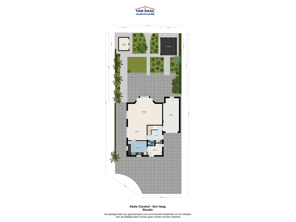 View floorplan of Situatie of Abdis Clarahof 5