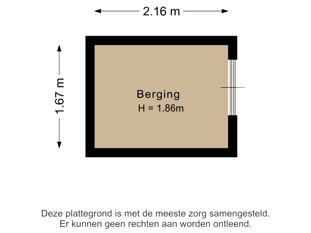 Bekijk plattegrond van Berging van Flatusstraat 39