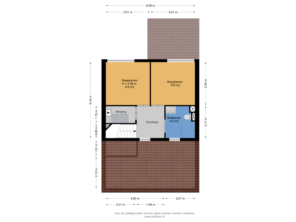 View floorplan of 1e Verdieping of Valtherzandweg 108