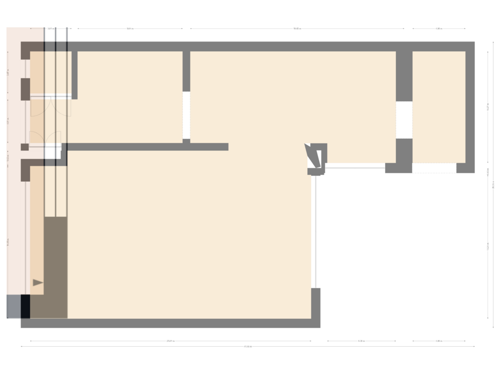 Bekijk plattegrond van First floor van Margrietstraat 8